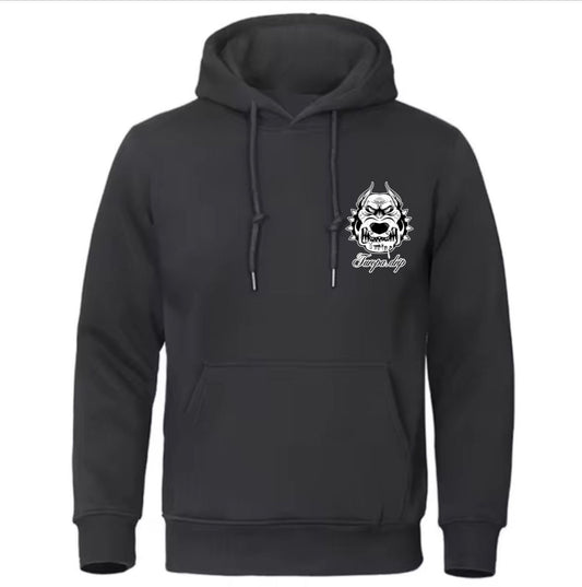 Sudadera con capucha   de  perro American Bully agresivo para hombre y mujer